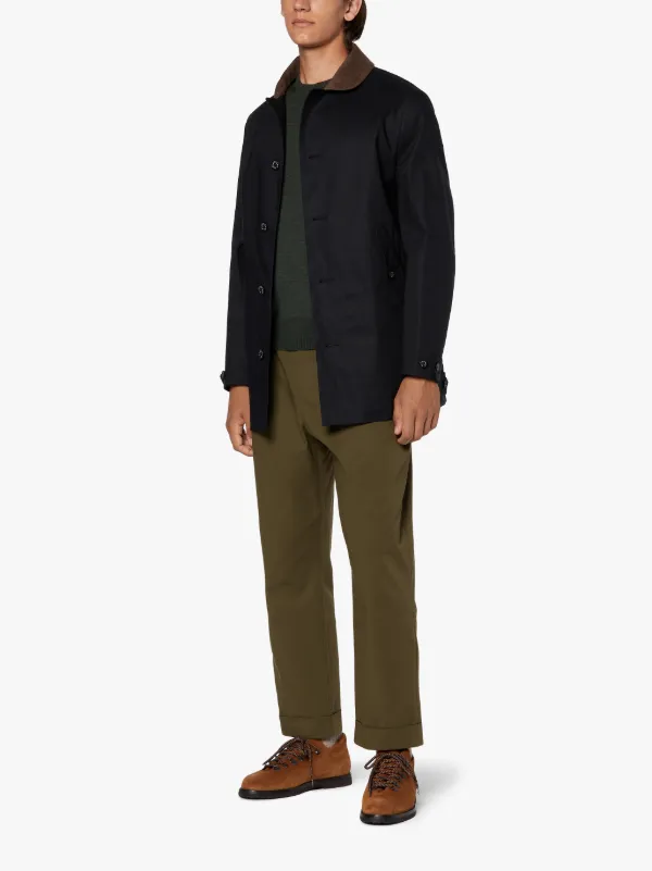 NEW BLOOMSBURY Black RAINTEC Cotton Jacket | GMC-108