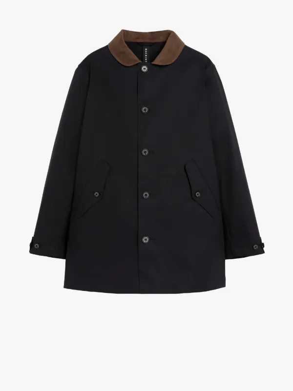 NEW BLOOMSBURY Black RAINTEC Cotton Jacket | GMC-108