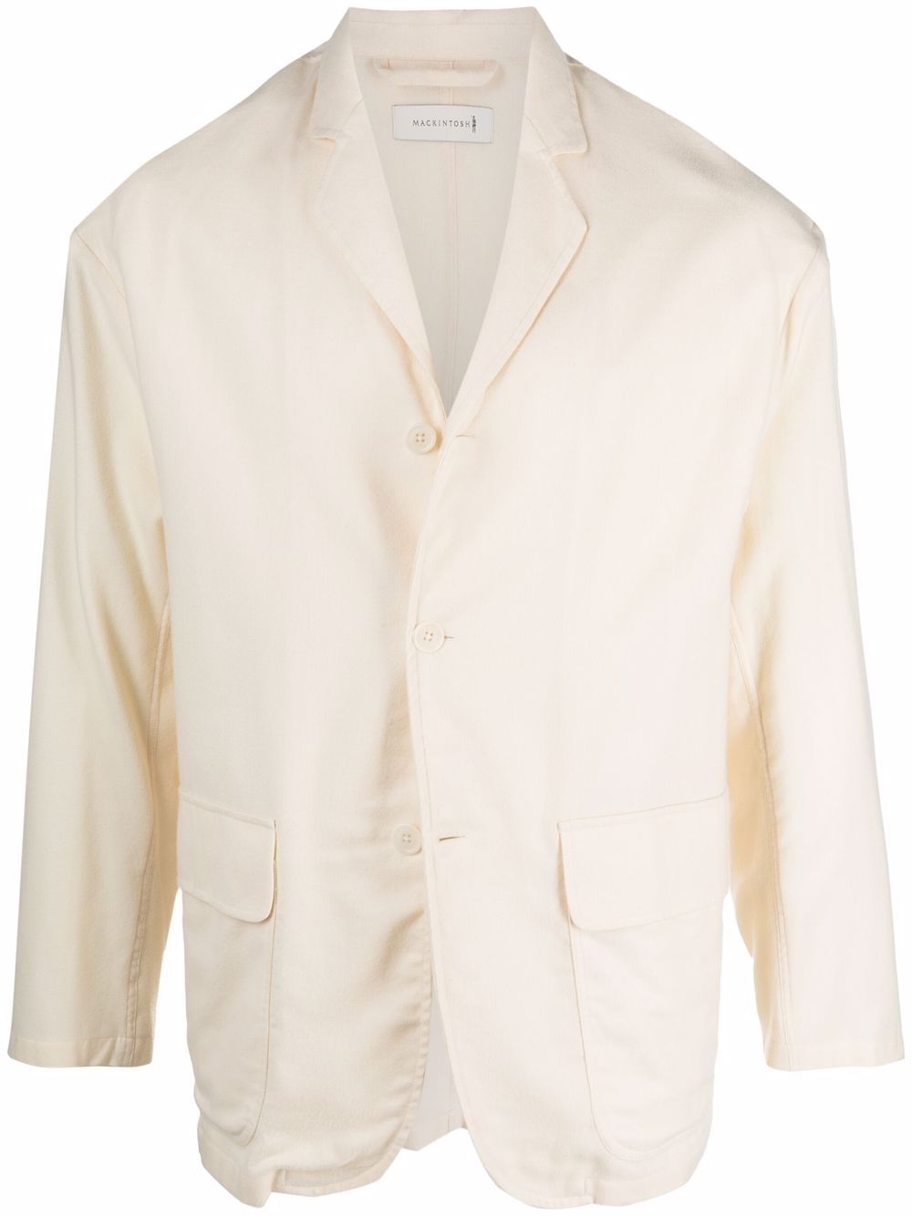 

Mackintosh Pembroke cotton-wool blazer - Neutrals