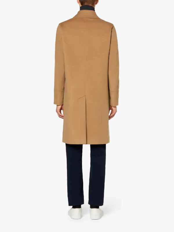 REDFORD Beige Wool & Cashmere Double Breasted Coat | GM-1101