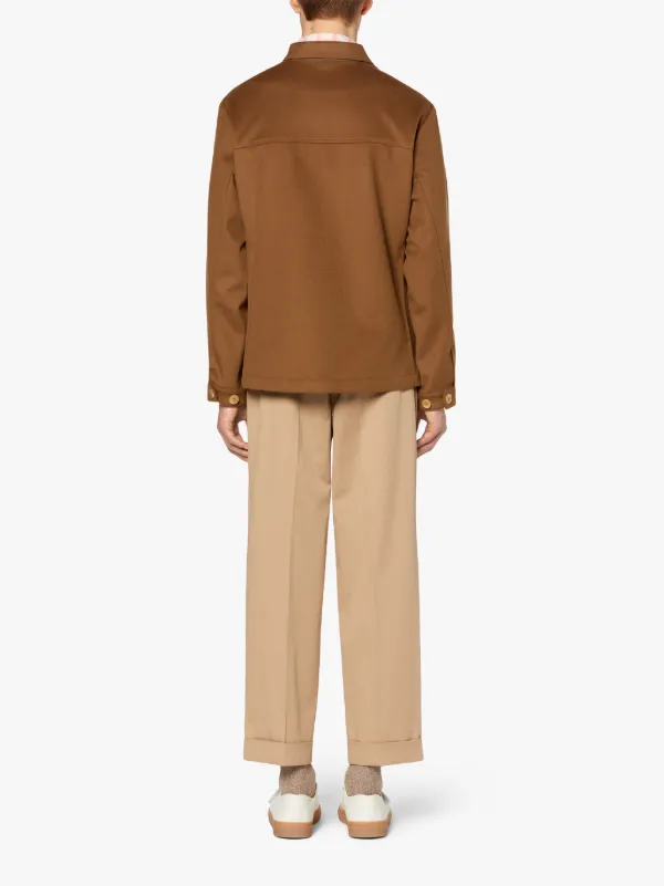 TRINITY Camel Storm System Wool Chore Jacket | GMC-109