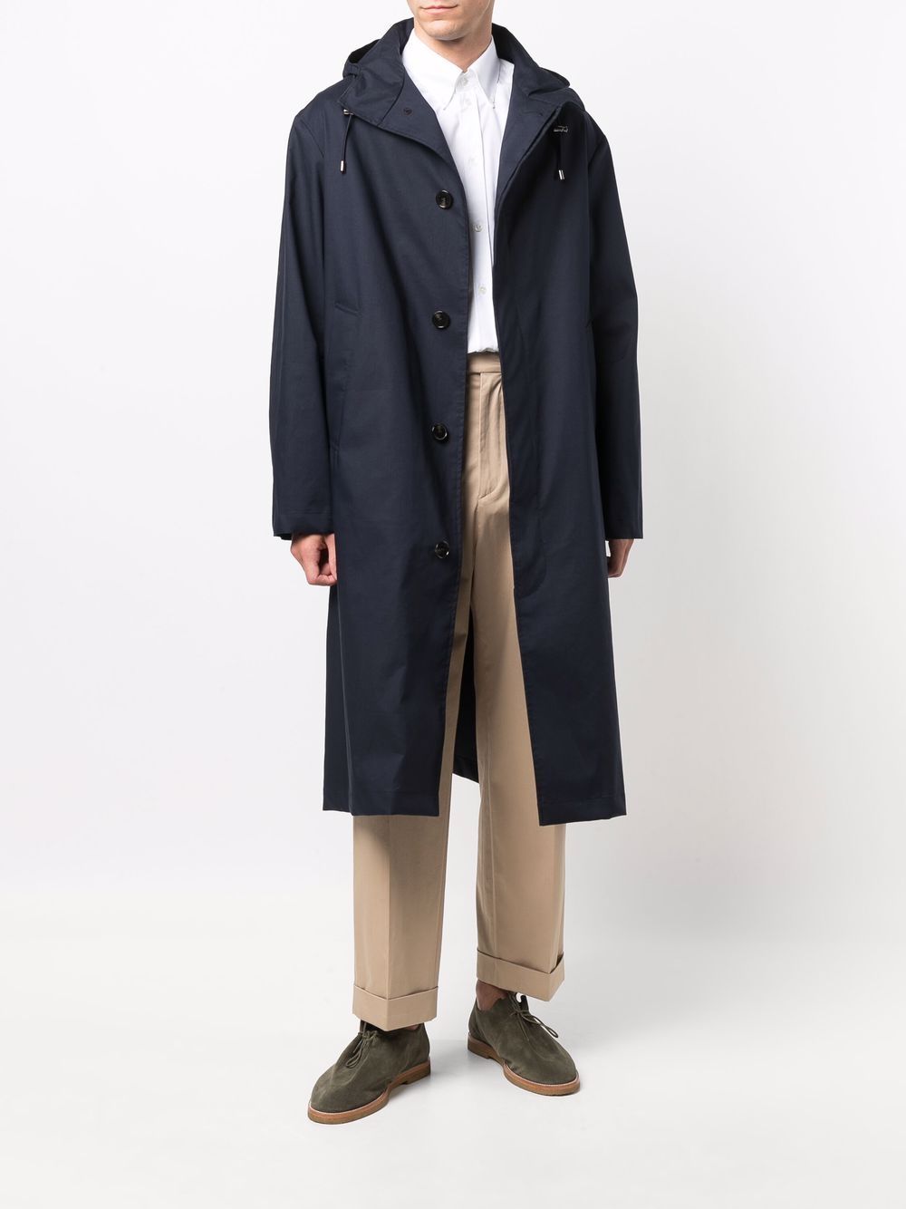 Mackintosh WOLFSON Hooded Raincoat - Farfetch