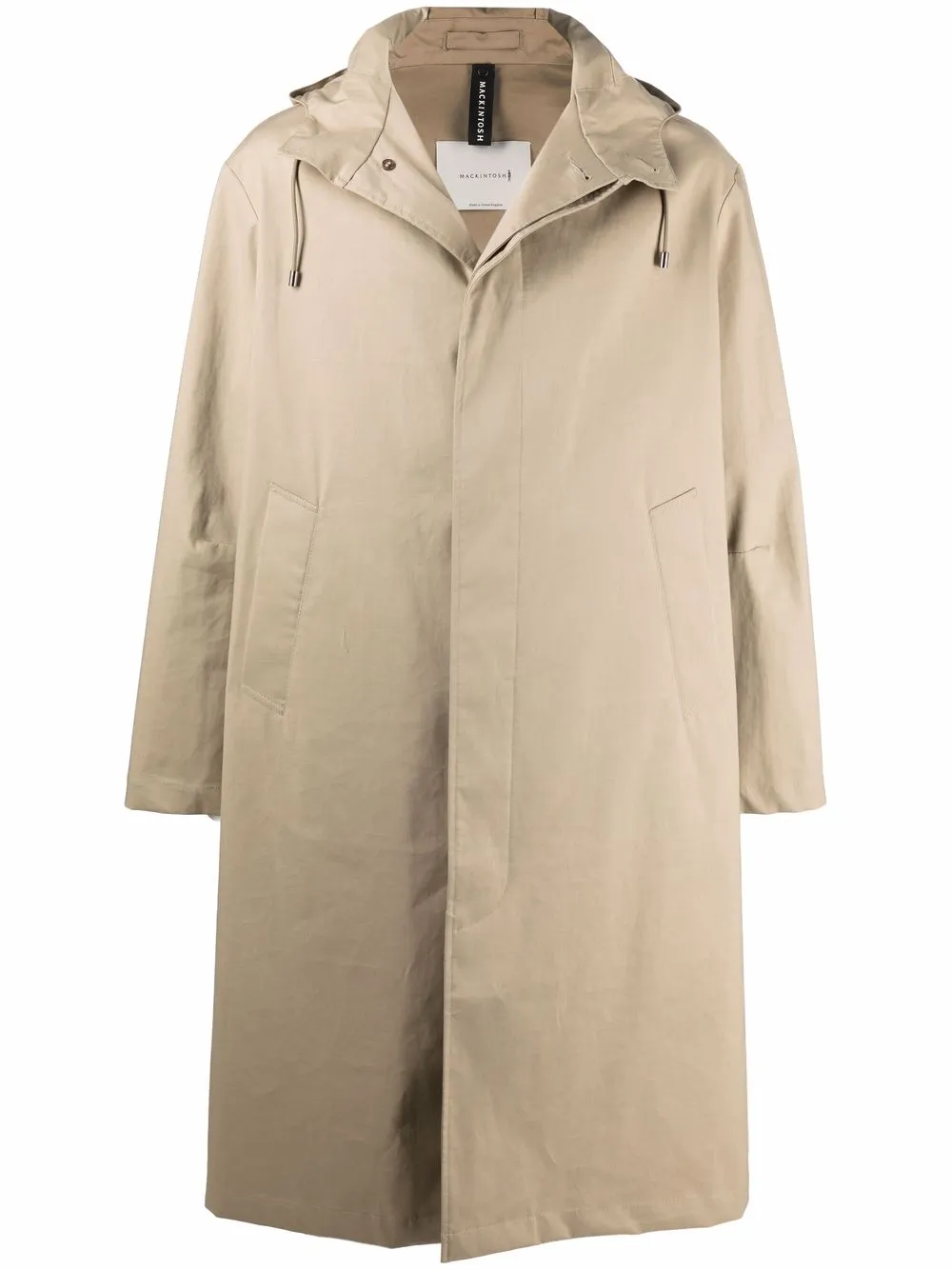 LOUIS VUITTON Mackintosh Raincoat in Beige Cotton Size 42 at 1stDibs