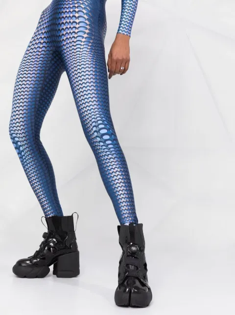 Marine Serre Moonfish Fitted Catsuit 