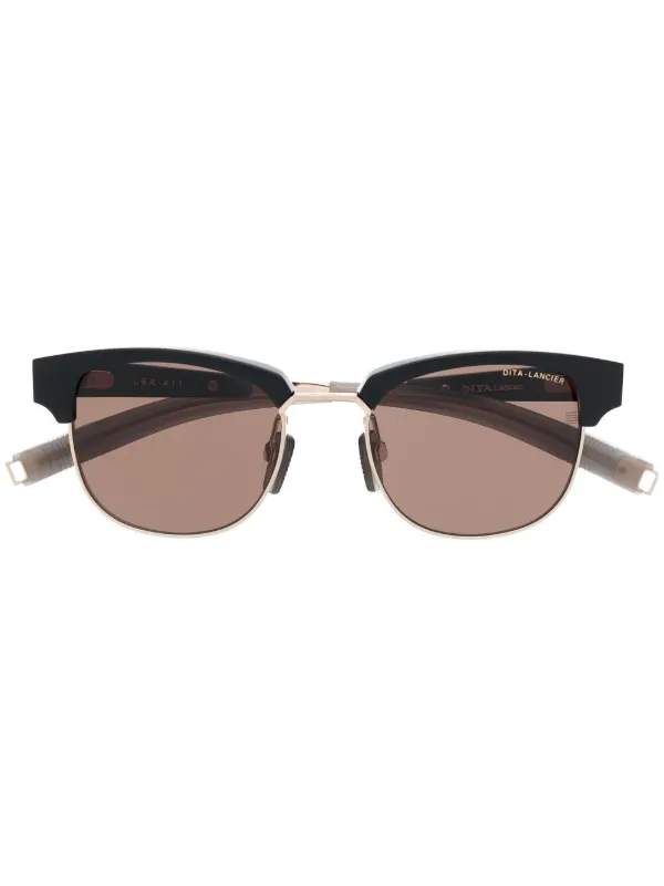 Dita Eyewear LSA-410 スクエアフレーム サングラス | ブラック