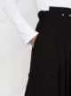Yohji Yamamoto asymmetric-draped cropped trousers
