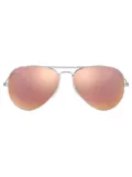 Ray-Ban 0RB3025 aviator classic sunglasses - Silver