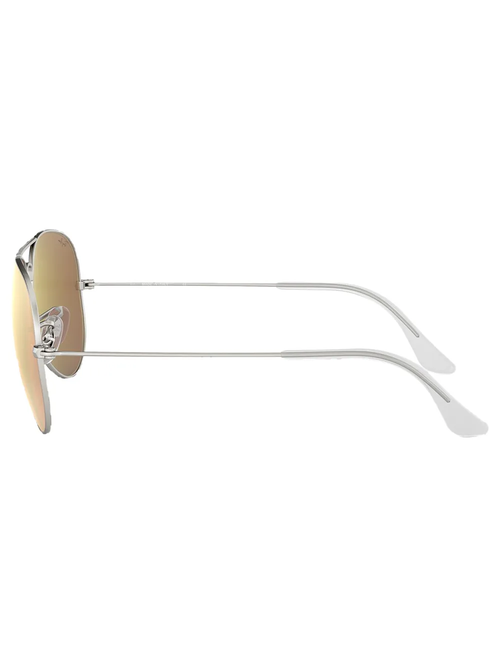 Ray-Ban 0RB3025 zonnebril met piloten montuur Zilver