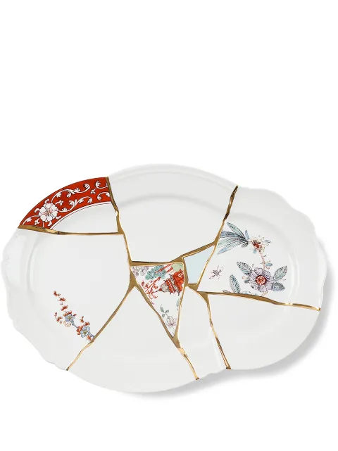 Seletti Kintsugi porcelain tray (29cm)