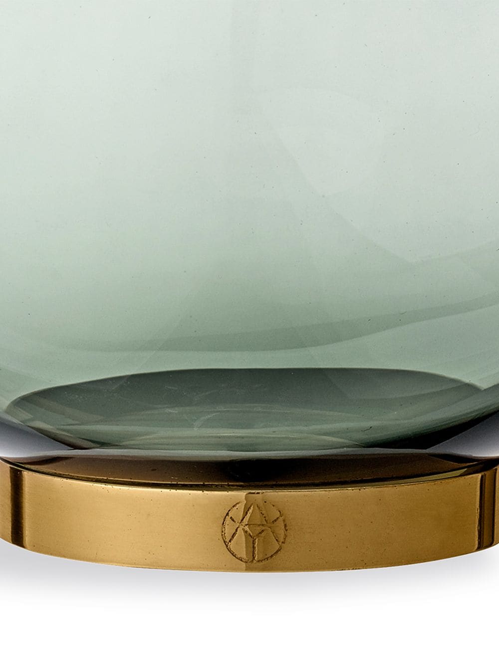 Shop Aytm Globe Glass Vase In Grün