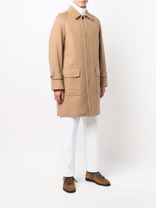 ARNHALL single-breasted coat展示图