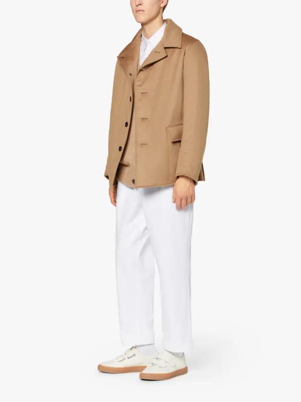 CORPUS Camel Storm System Wool Thermal Blazer | GQC-108