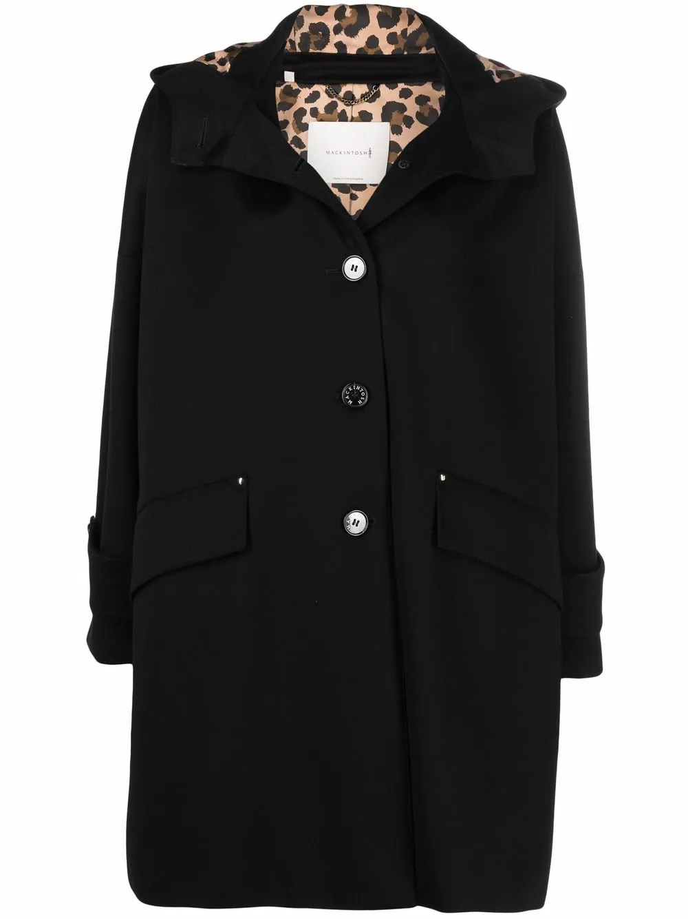 mackintoshdunkeldbeigerawedgebondedcotton34coatgr1013