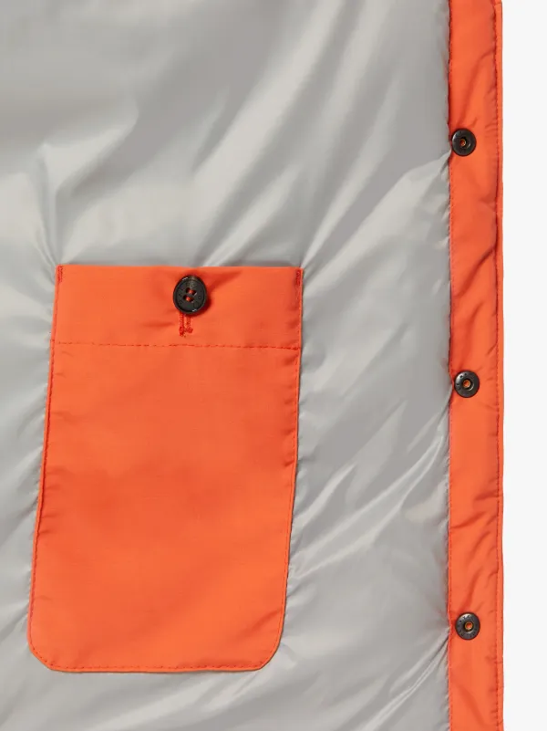 OSAKA Orange Rain System Wool & Nylon Blend Gilet | GQF-304