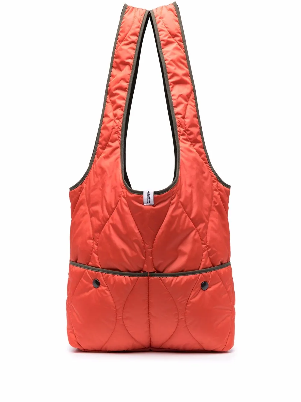 

Mackintosh tote capitonado - Naranja