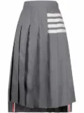 Thom Browne pleated kilt skirt - Grey