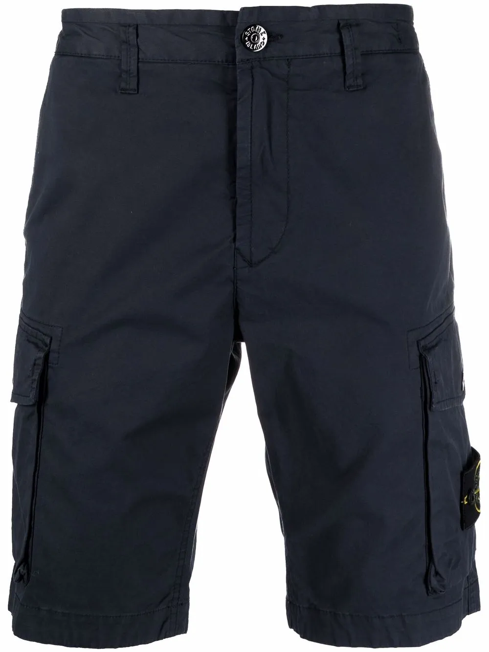 фото Stone island шорты карго с нашивкой-логотипом
