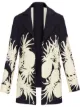 Image 1 of Oscar de la Renta pineapple print blazer