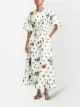 Image 2 of Oscar de la Renta polka dot flared dress