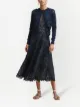 Image 2 of Oscar de la Renta floral-lace cardigan