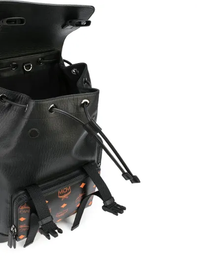 MCM medium Brandenburg backpack black 