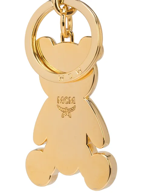 mcm bear keychain