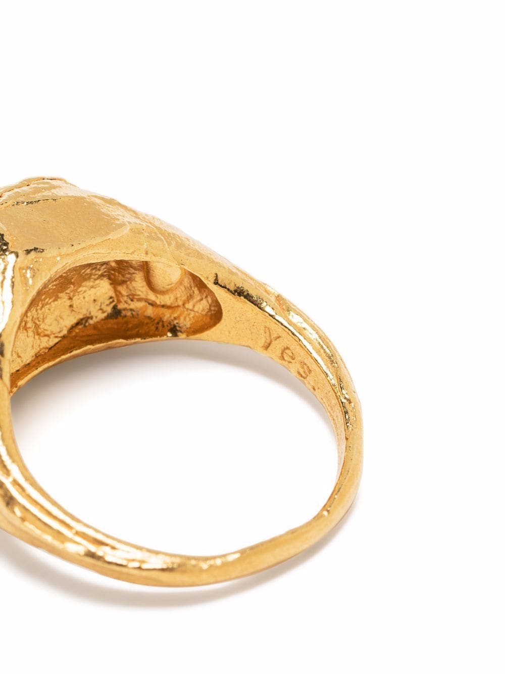 Shop Alighieri Sagittarius Signet Ring In Gold