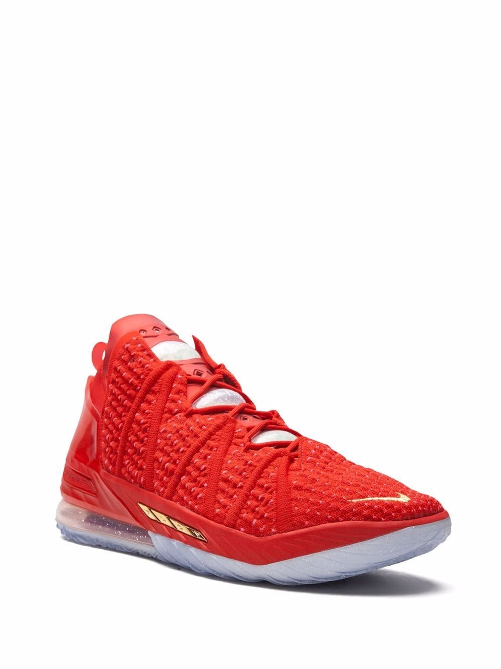 Shop Nike Lenron 18 "xmas In La" Sneakers In Red