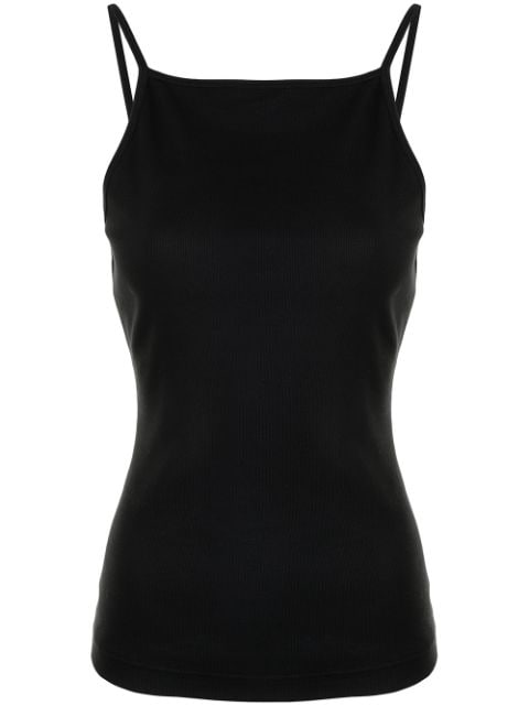 GOODIOUS ribbed square neck camisole