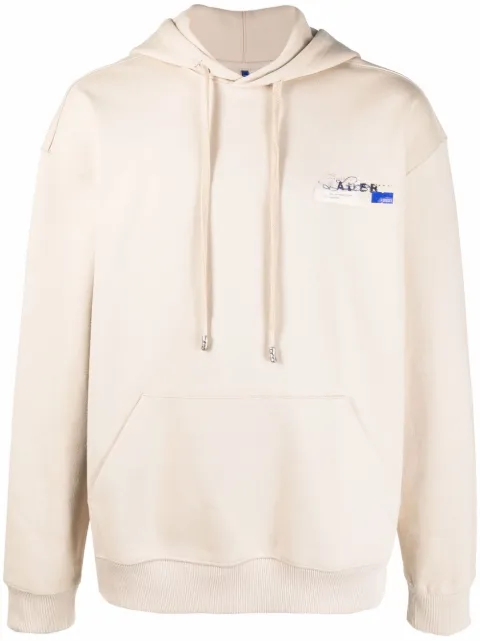 Ader Error logo-print hoodie