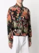 LANVIN floral-print long-sleeve shirt