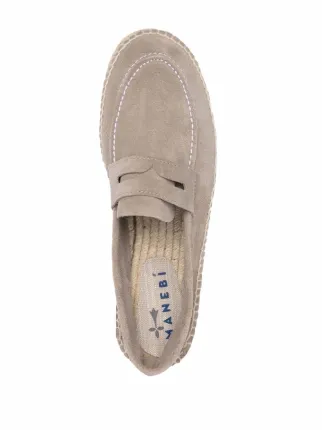 Hamptons suede penny loafers展示图