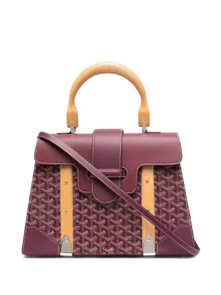 Goyard Saigon geometric print Handbag Farfetch