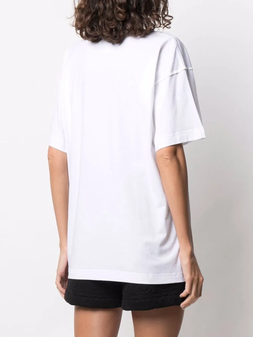 фото Moschino футболка с вышивкой teddy