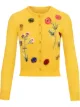 Imagen 1 de Oscar de la Renta cárdigan con apliques florales