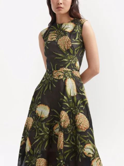 oscar de la renta pineapple fil coupe
