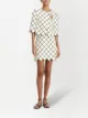 Image 2 of Oscar de la Renta zigzag-hem cropped jacket