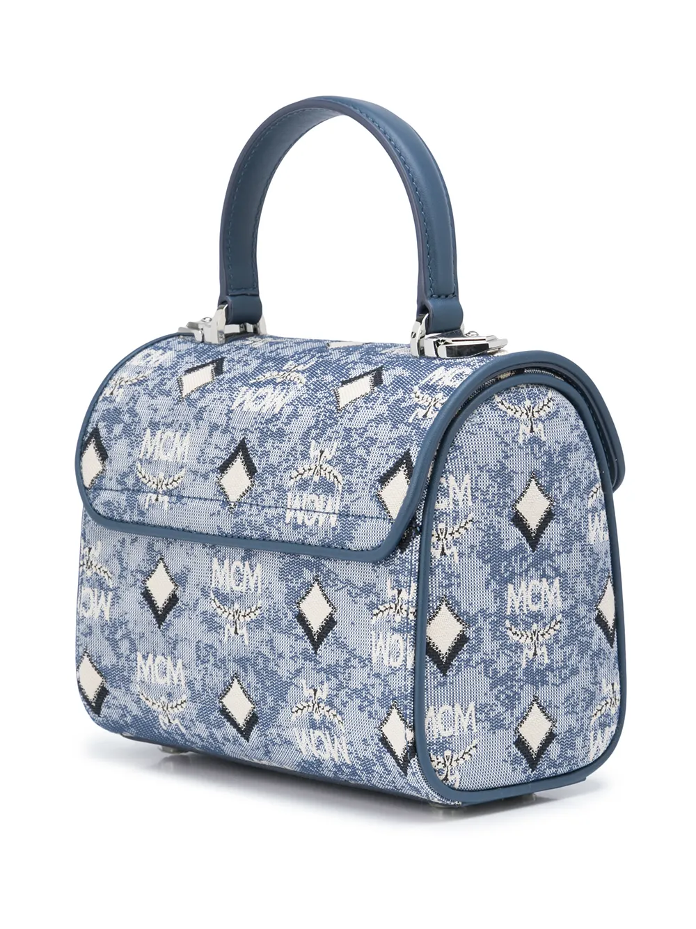 MCM small monogram-jacquard satchel bag | Satchels & Cross Body Bags | Image 3