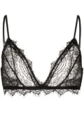 ANINE BING sheer lace bra - Black