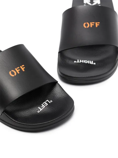 off white slides saks