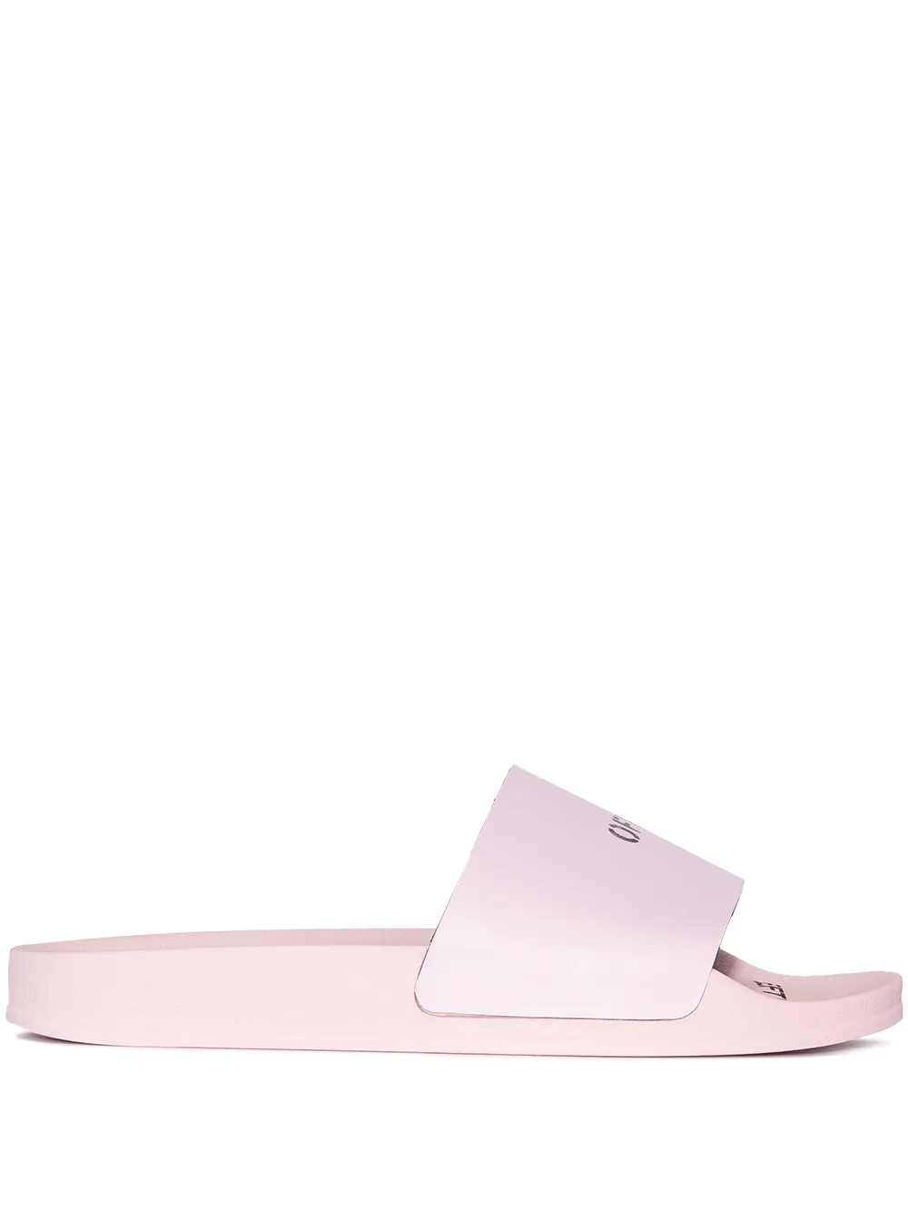 Bild 1 von Off-White Pantoletten mit Logo-Print