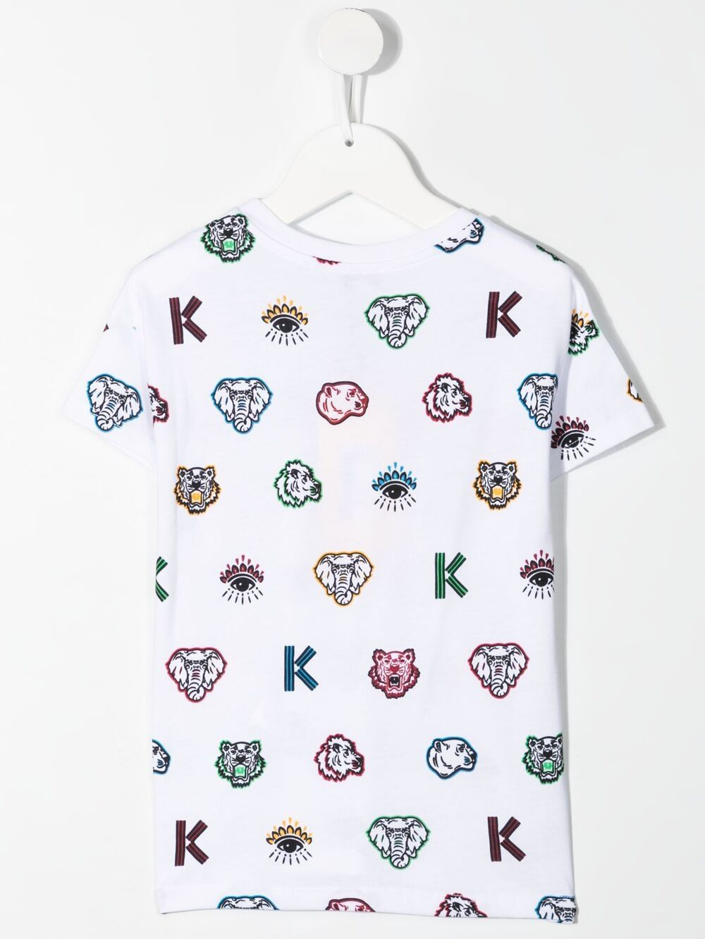 фото Kenzo kids футболка с графичным принтом