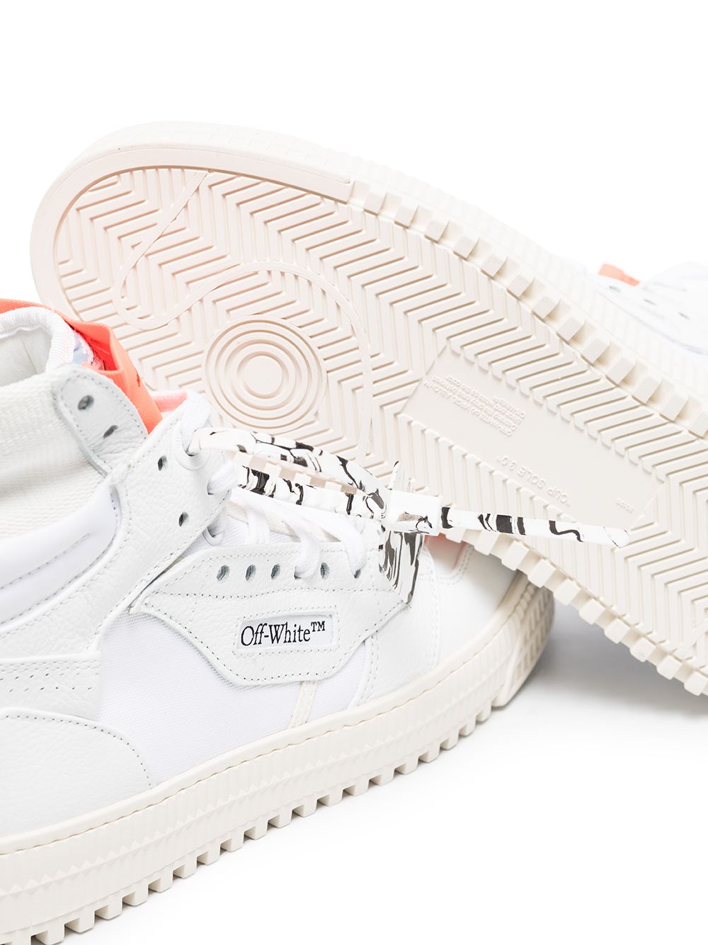 фото Off-white высокие кроссовки 3.0 off court