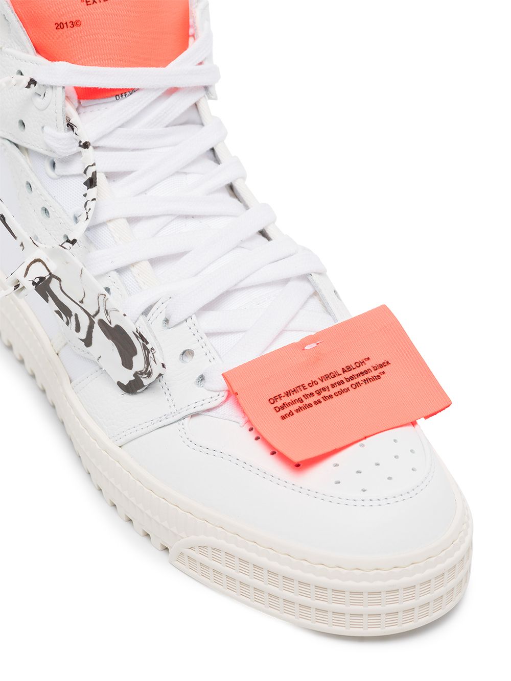 фото Off-white высокие кроссовки 3.0 off court