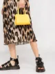 GANNI leopard-print midi dress