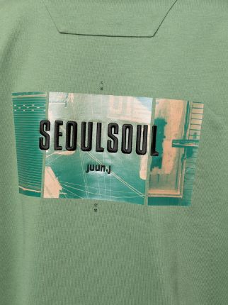 SeoulSoul-embroidered T-shirt展示图