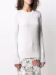 Erdem ruffled cuff ribbed-knit jumper