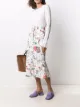 Image 2 of Erdem ruffled cuff ribbed-knit jumper