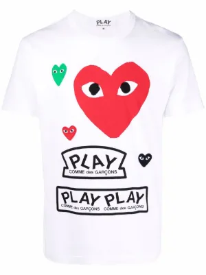 Farfetch comme des garcons best sale t shirt