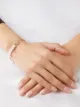 Image 2 of Yoko London 18kt yellow gold Sleek Akoya pearl diamond bracelet